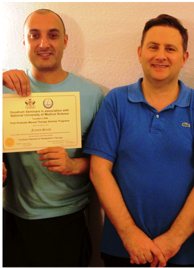 Franco Secchi Osteopath & Sports therapist (UK trained) M.Ost, DO, BSc SP, NASM PT